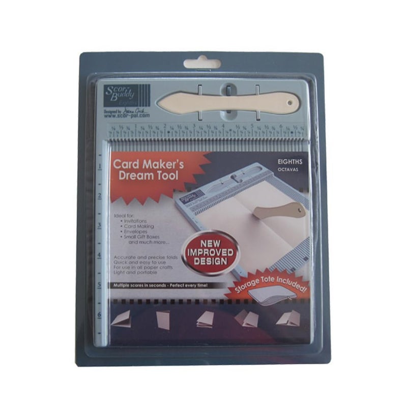 Scor-Pal Scor-Buddy Eighths Mini Scoring Board 9"x7.5" Imperial, Multi - Image 2